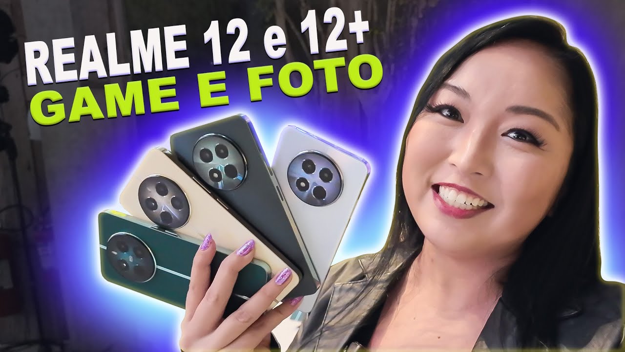 Realme 12 e 12+ Agora no Brasil
