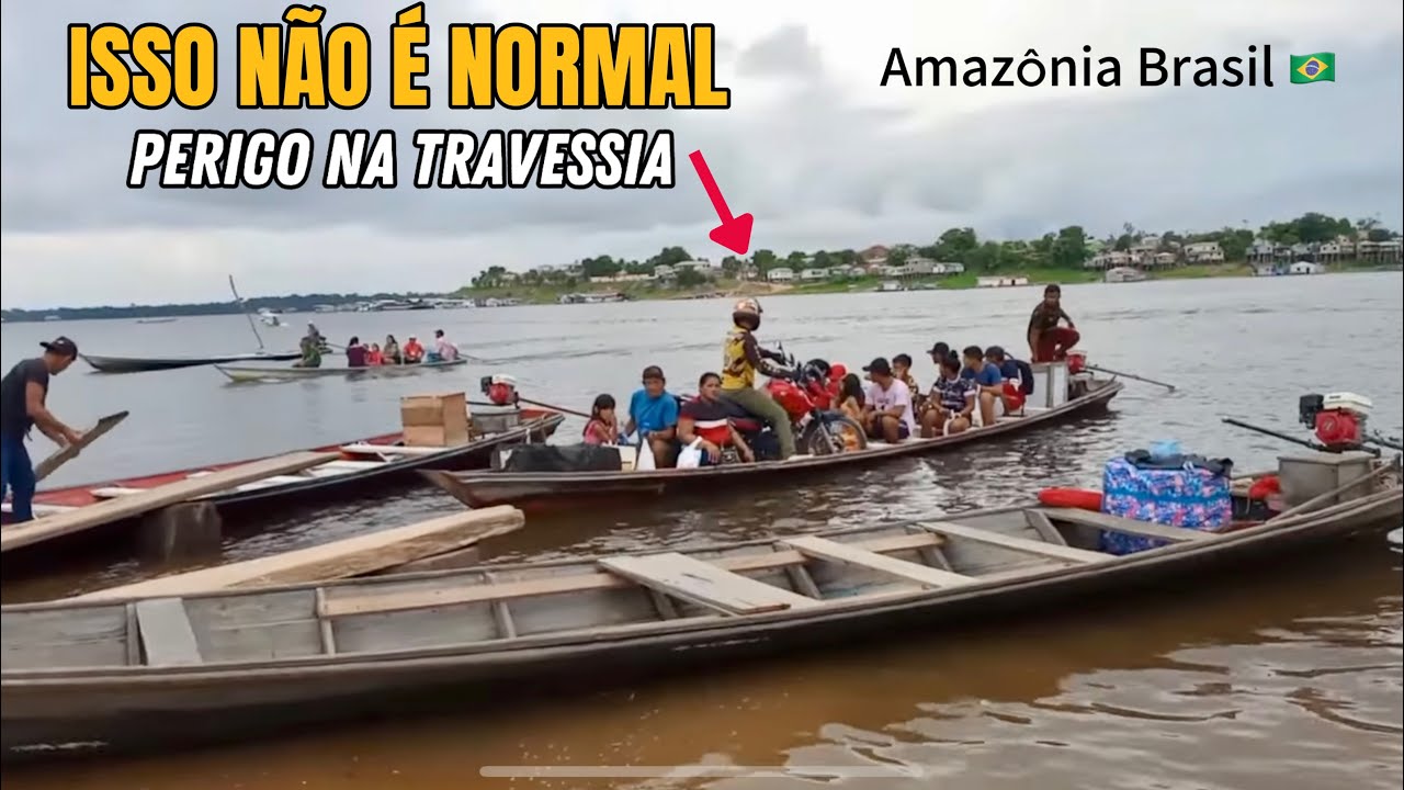 Como é o Amazonas da vida Real Tefé-Am  as estradas  de água