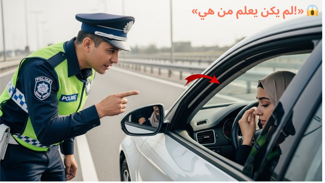 🚨 «أهانها الشرطي أمام الجميع… ولم يكن يعلم من تكون!» 😱