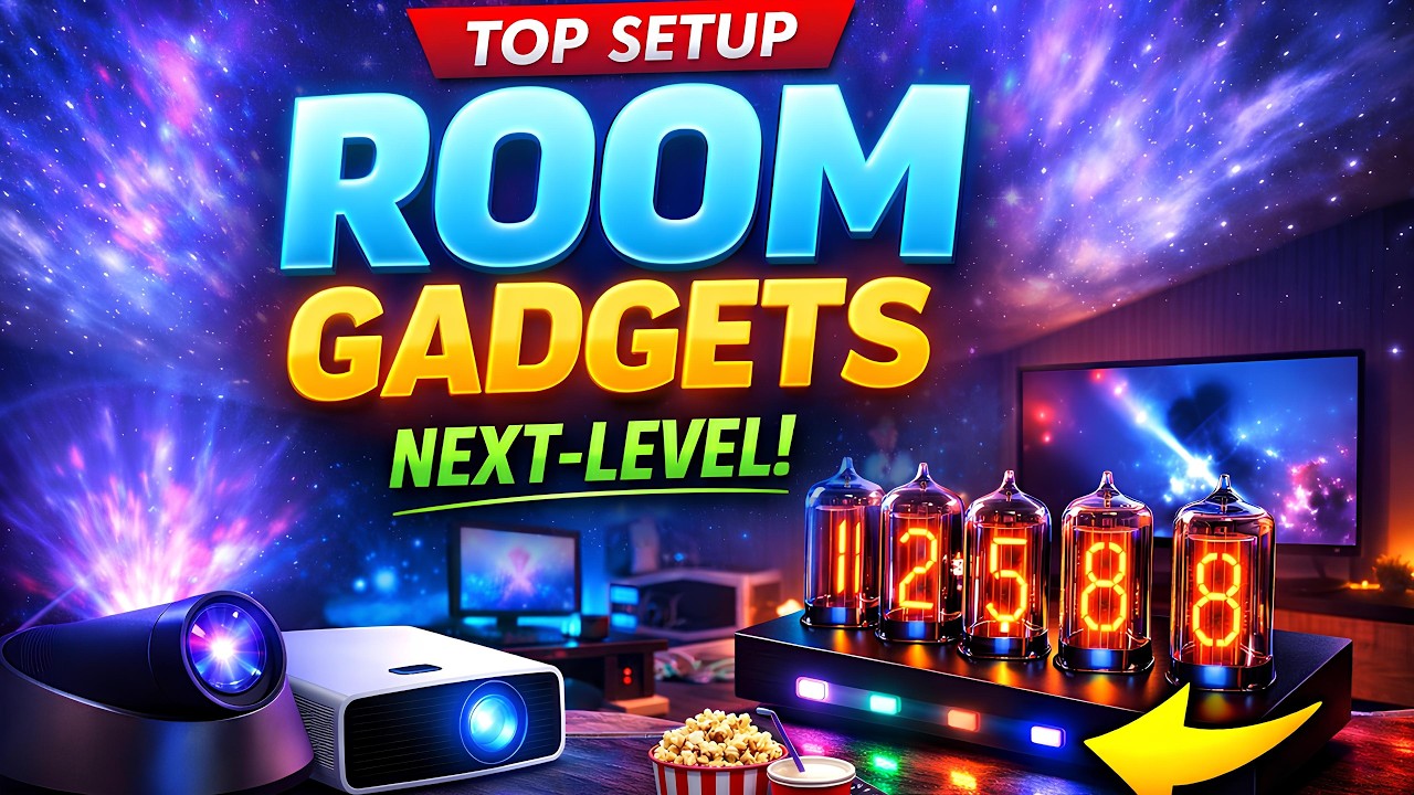“5 ROOM GADGETS That Will Instantly Upgrade Your Space!”