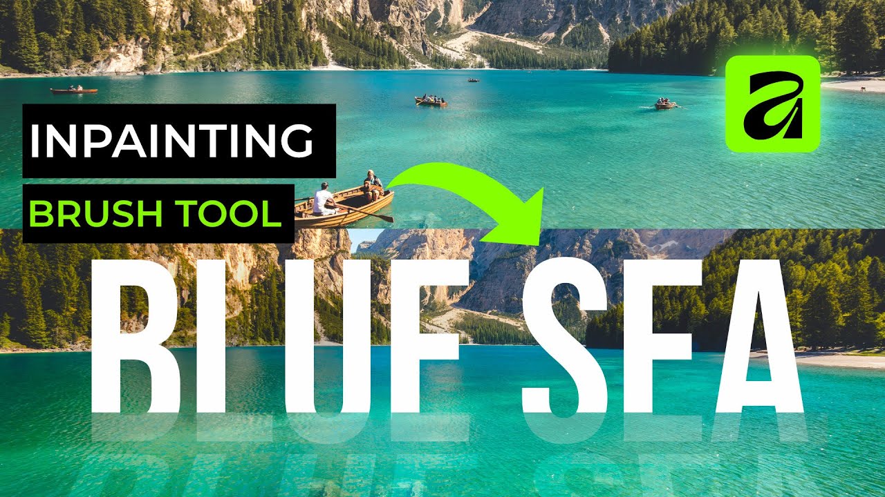 Quickly REMOVE ANY OBEJECT in Affinity By Canva | Inpainting Brush Tool 