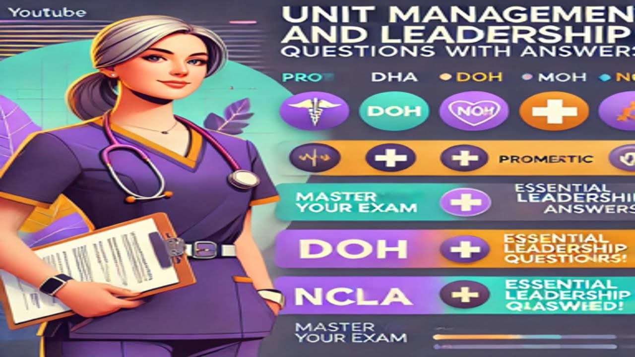 UNIT MANAGEMENT & LEADERSHIP Prometric Q&A Part-2 | Nursing Nifty