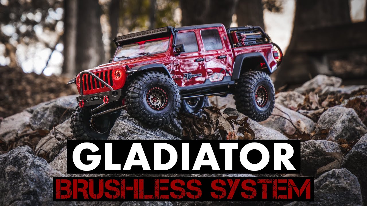 Hobbywing Sensored Brushless | Axial JEEP GLADIATOR RUBICON /SCX10 iii (RUN #7)
