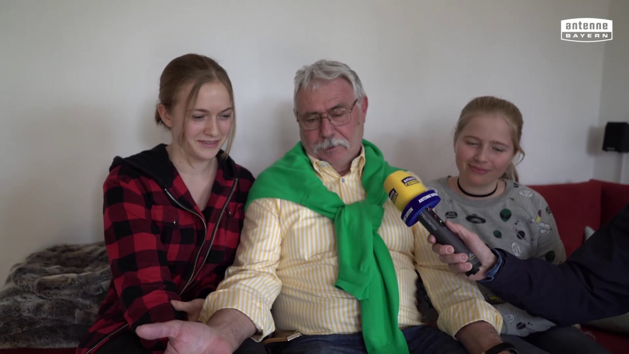 Opa überrascht seine Enkelinnen mit Ed Sheeran-Tickets von ANTENNE BAYERN