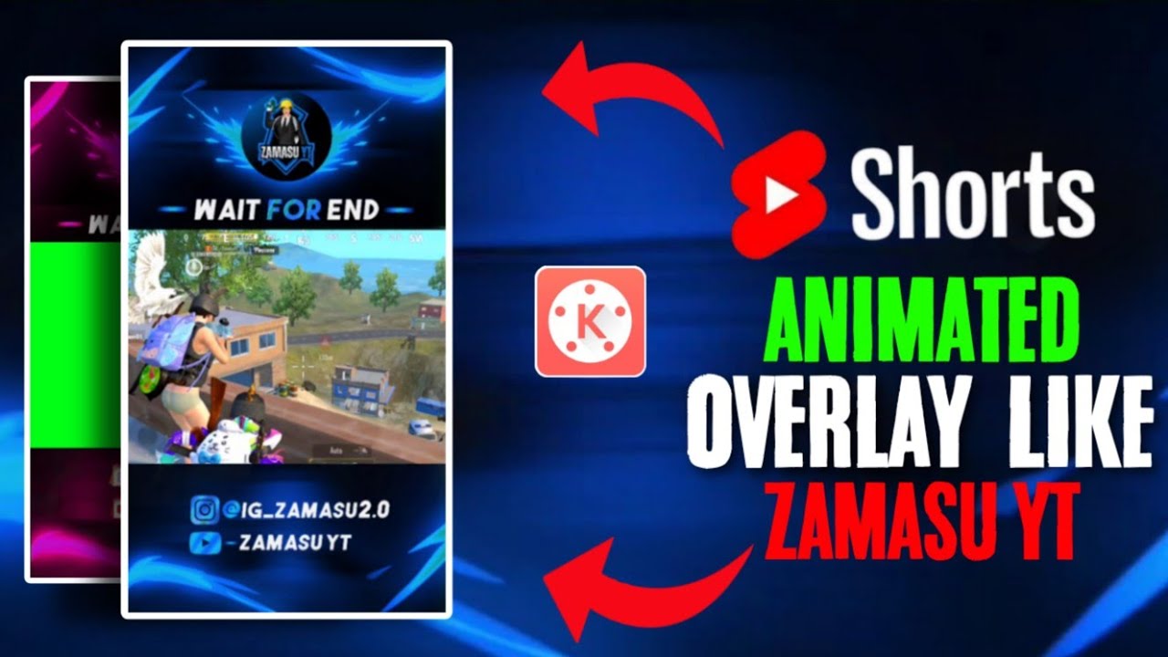 Make This Trending Short Video Overlay Like @Jagrukt || animated short video overlay tutorial