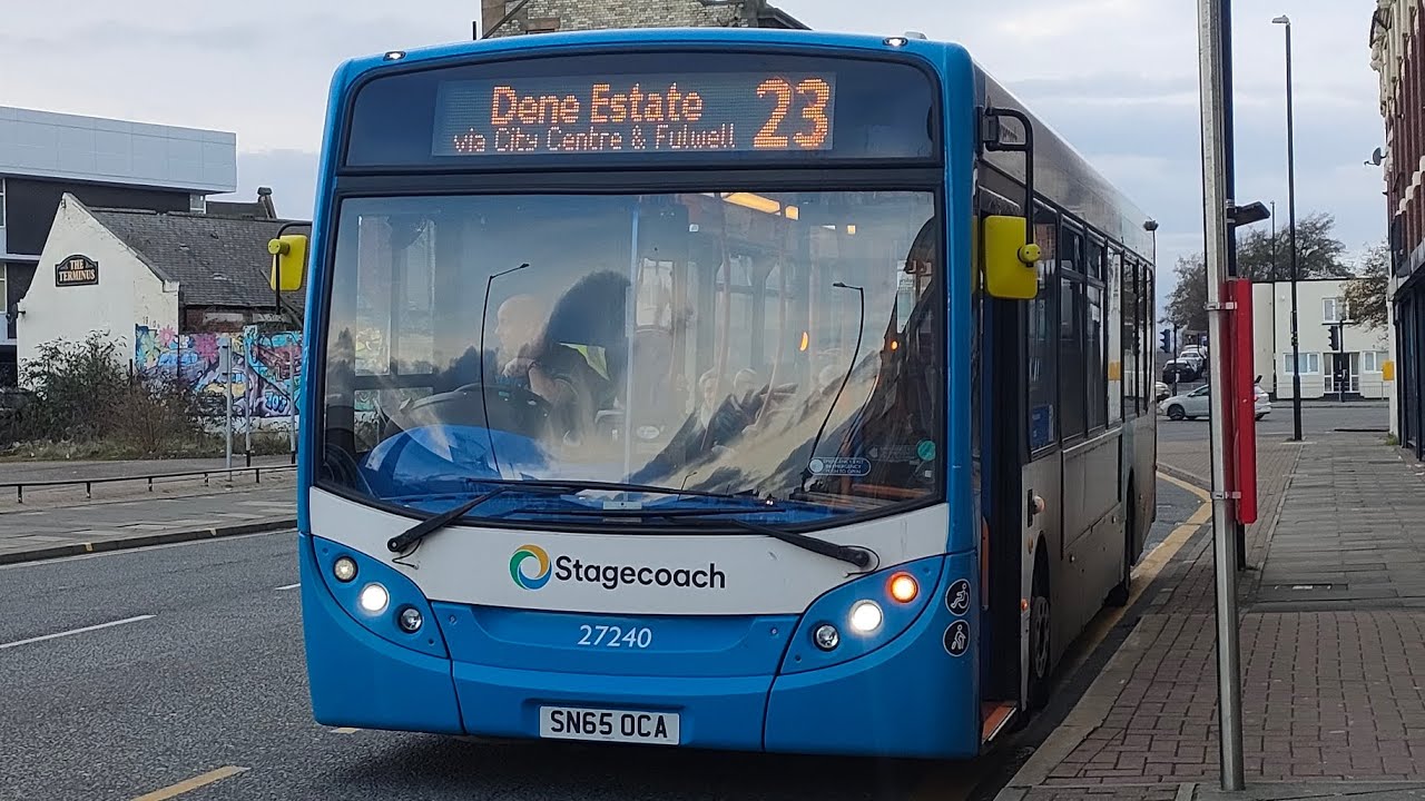 Stagecoach Busways: Dennis E30D ADL Enviro300 27240/SN65 OCA on the 23