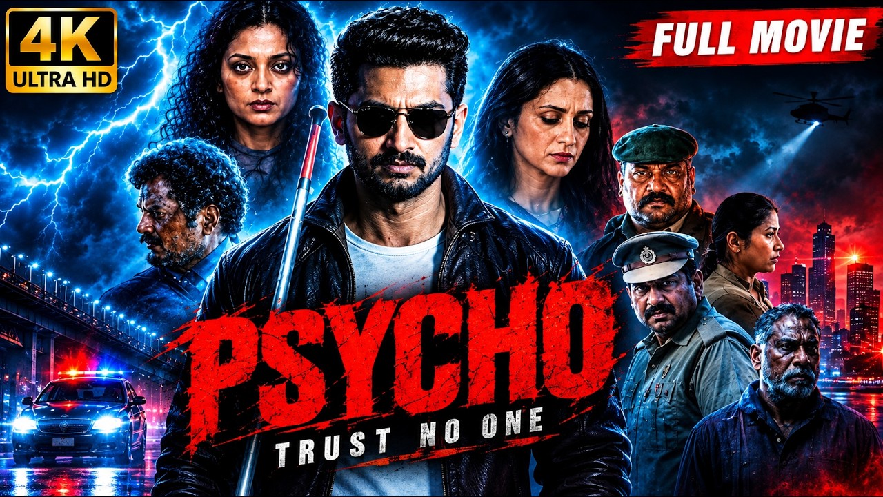 PSYCHO (Hindi Dubbed) Full Movie HD | Blockbuster South Indian Crime Thriller  Suspense Mystery 2026