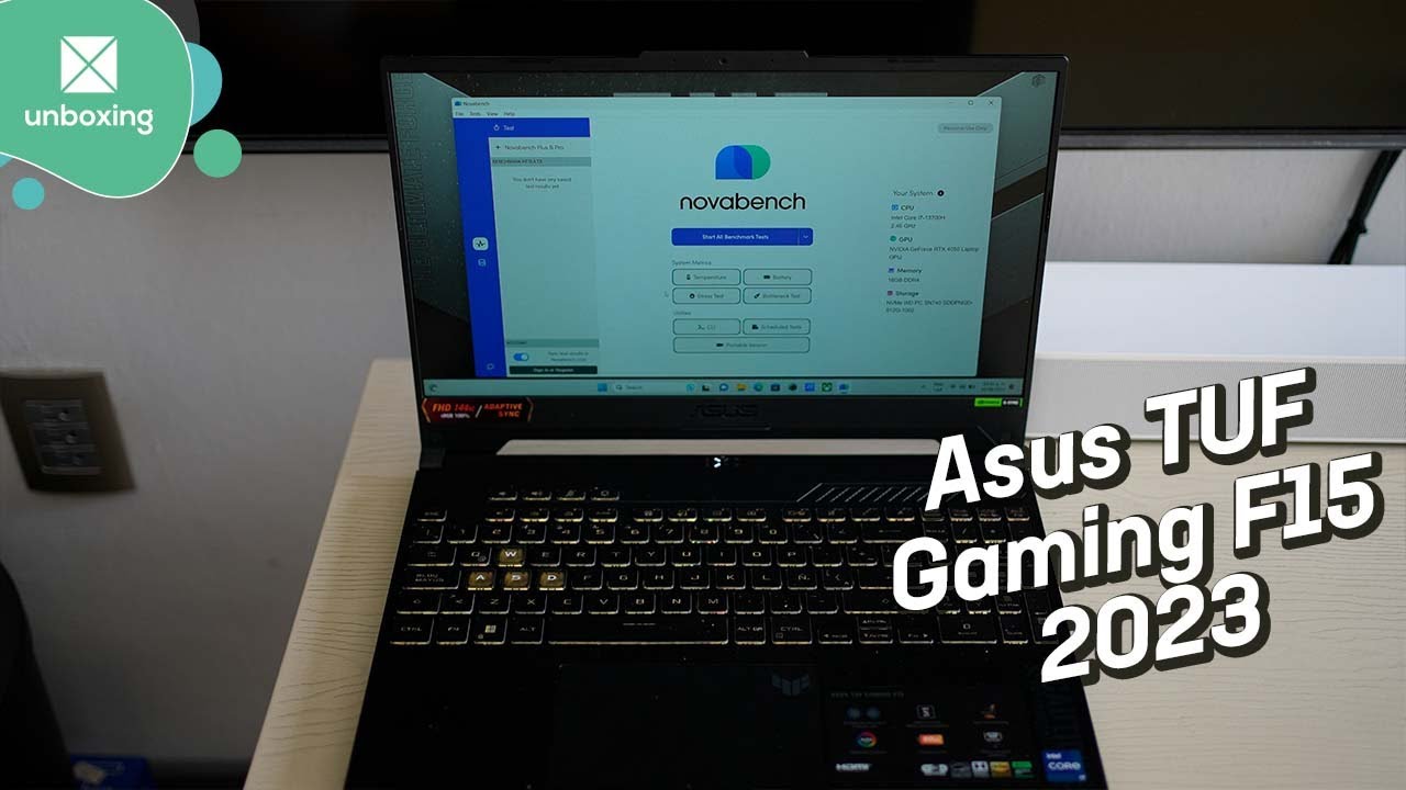 Asus TUF Gaming F15 2023 | Unboxing en Español