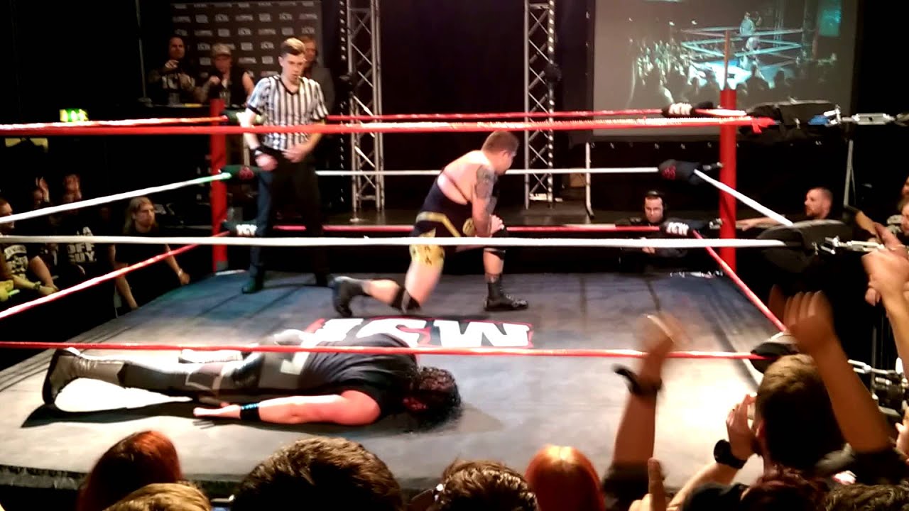 Icw Grado vs Jack Jester ending ICW Fat Sams Dundee 10/10/14