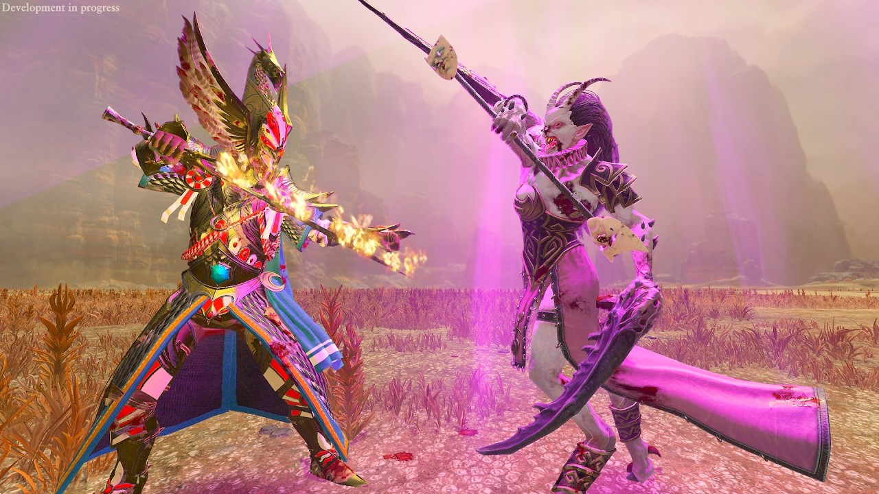 The Masque of Slaanesh VS Tyrion - Tides of Torment DLC | Total War Warhammer 3