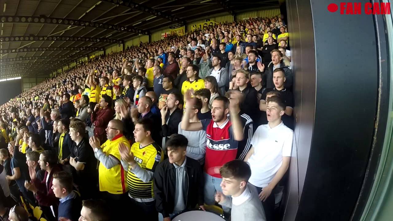 Watford FC Fan Cam - Bournemouth (H) 2016 - The 1881