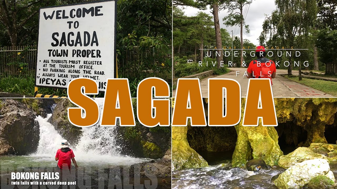 SAGADA. UNDERGROUND RIVER & BOKONG FALLS