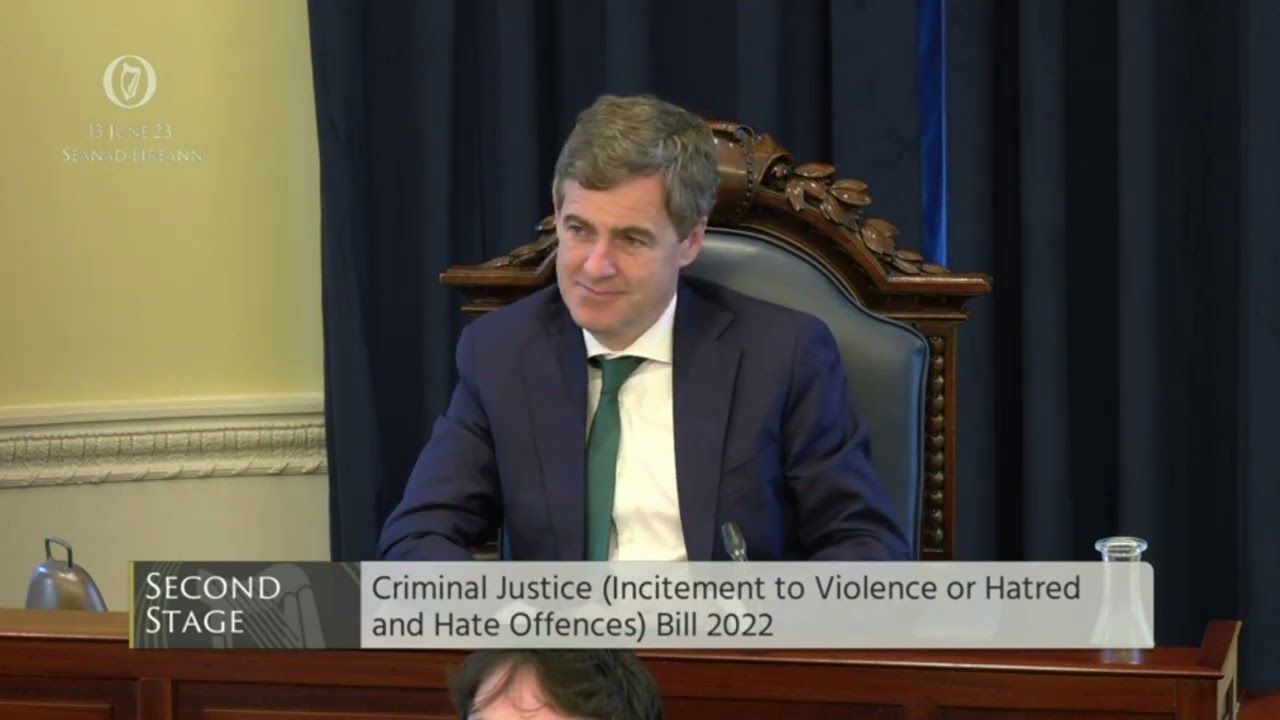 Hate Speech Bill Second Stage 13th June 2023