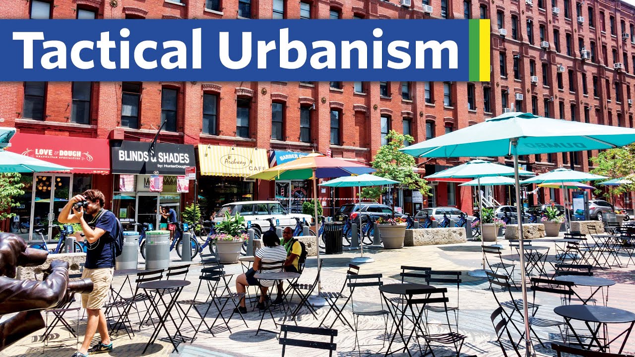 The quick way to make new pedestrian plazas