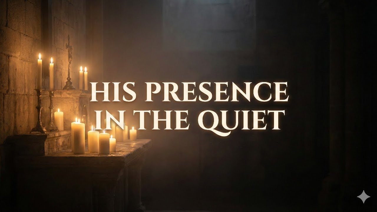 HIS PRESENCE IN THE QUIET | Peaceful Midnight Worship Piano Instrumental
