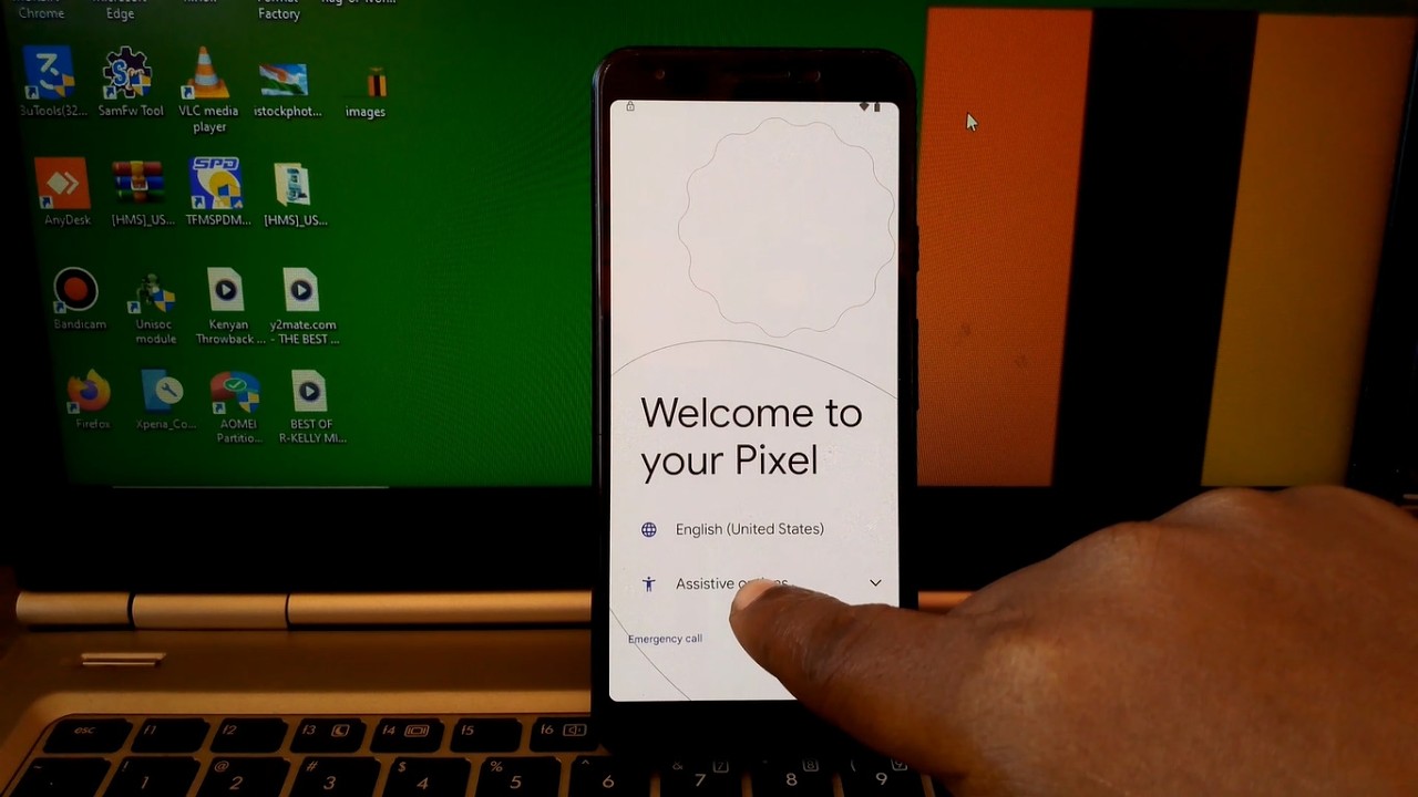 Google pixel 3A frp bypass