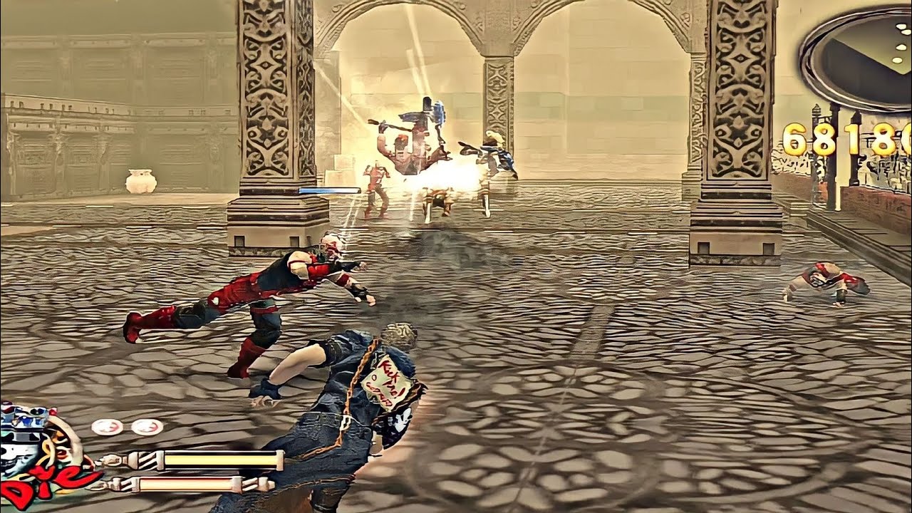 God Hand (Hard Kms) No Damage Stage 8-1 Death Shudder || No Gamepad
