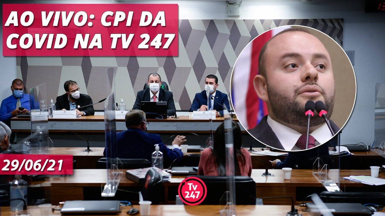 CPI da Covid ouve relator da CPI da Saúde do Amazonas