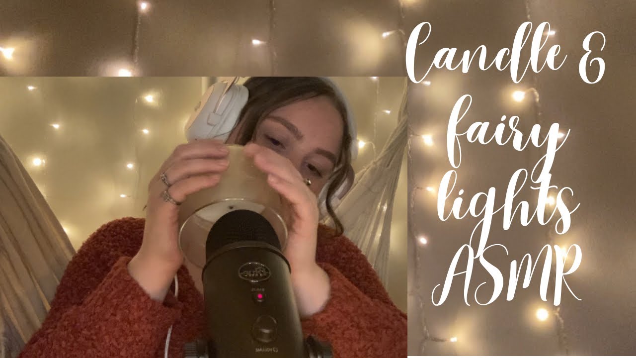 Candle Tapping ASMR for Sleep ✨ Fairy Light Sounds, Soft Scratching & Cozy Comfort