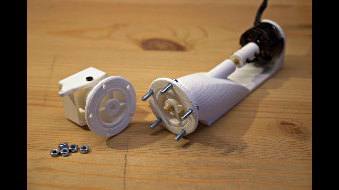 3d Printed Jet Pump for 2204 motors