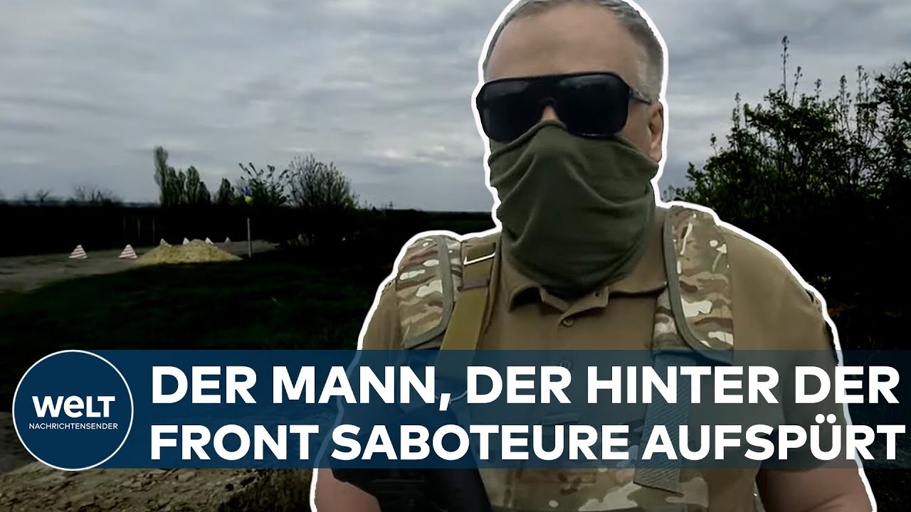 UKRAINE-KRIEG: 12 Kilometer hinter der ersten Frontlinie! Der Mann, der Saboteure aufsp&uuml;rt
