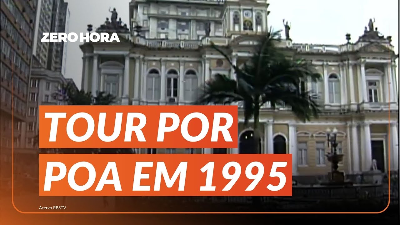 Como era Porto Alegre em 1995? Veja imagens da época | Zero Hora