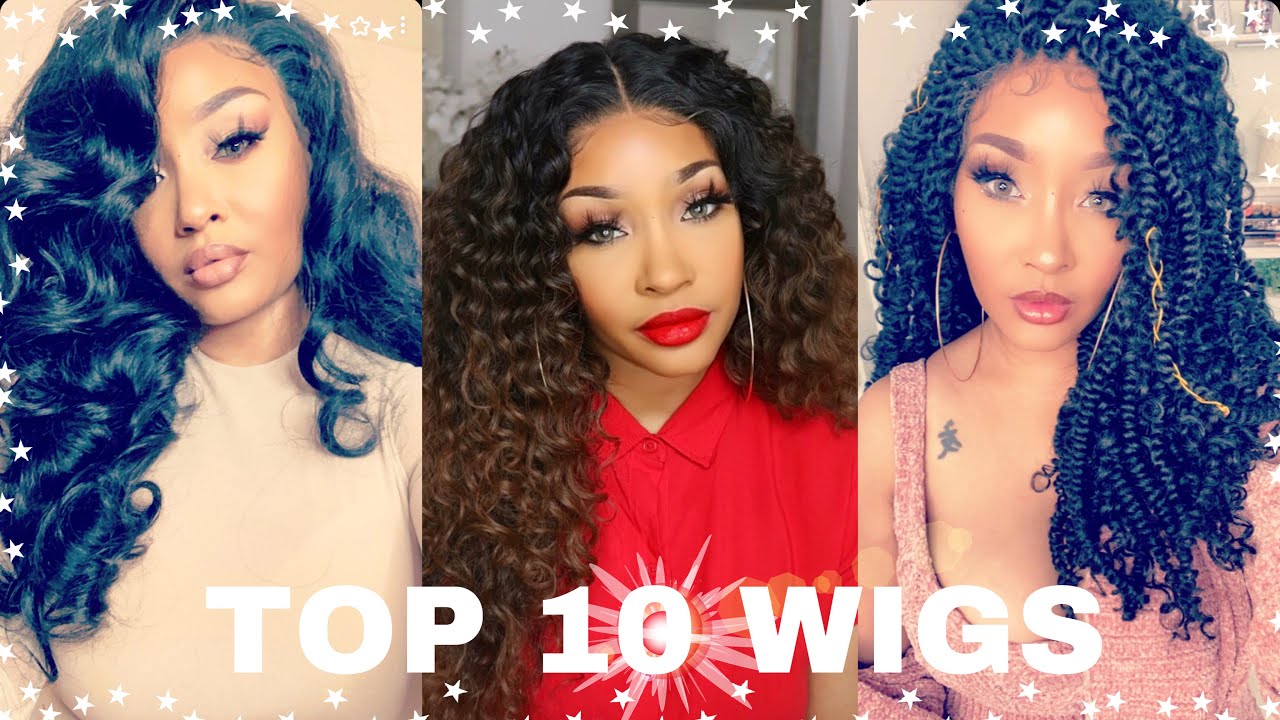 MY TOP 10 SYNTHETIC WIGS OF 2020| DIZASTROUSBEAUTY