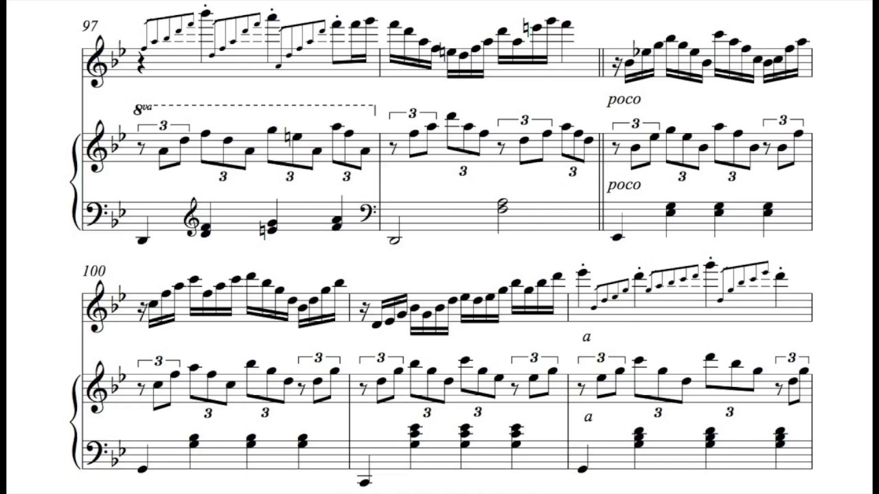 Herman Beeftink "Storm" SHEET MUSIC (Flute and Piano)