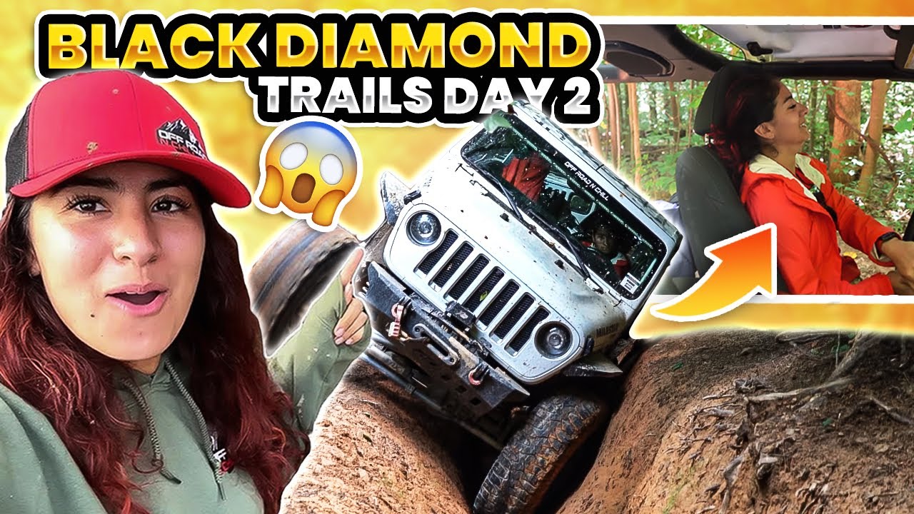 Taking our Stock Wrangler JL on 40s through Black Diamond Trails Part 1 Windrock
