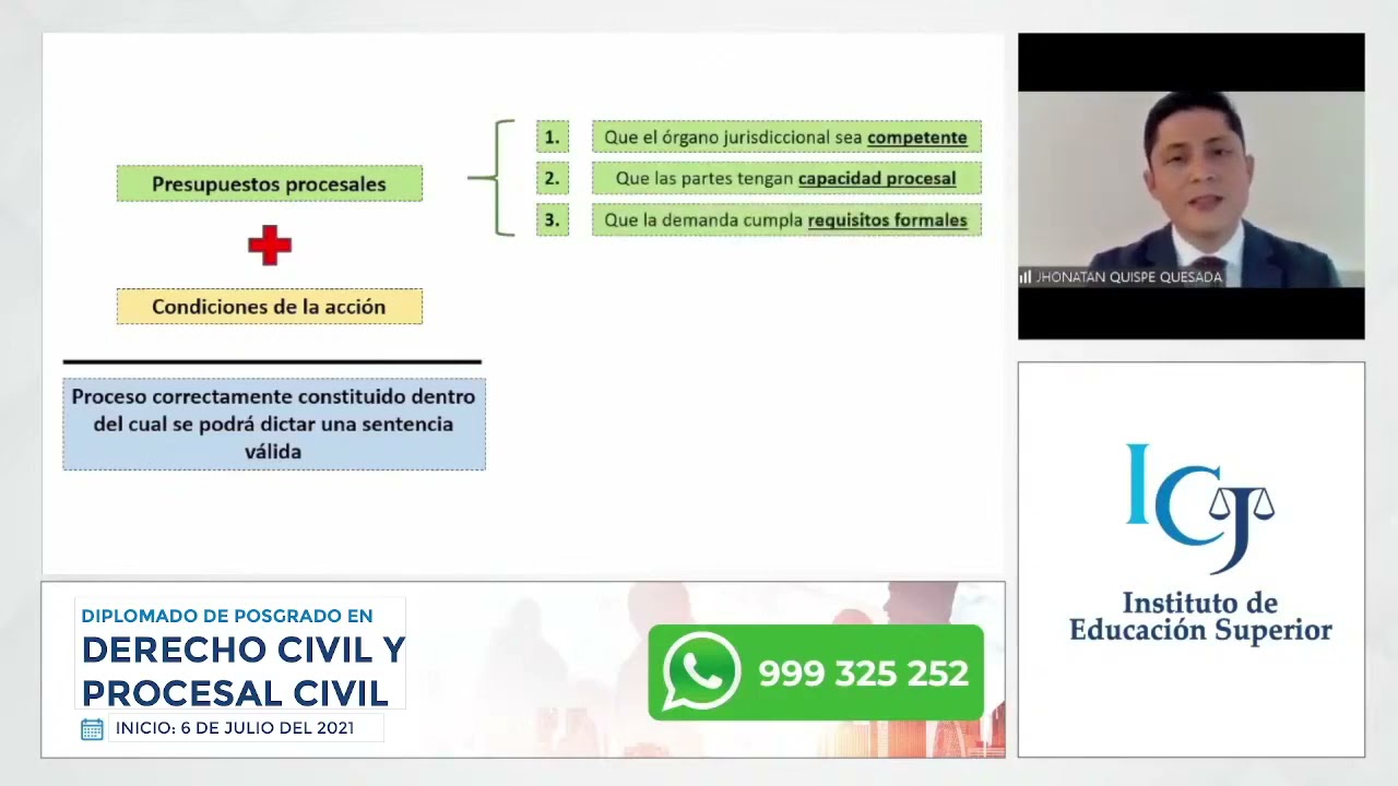 CHARLA PROCESAL: Reflexiones sobre la legitimidad para obrar