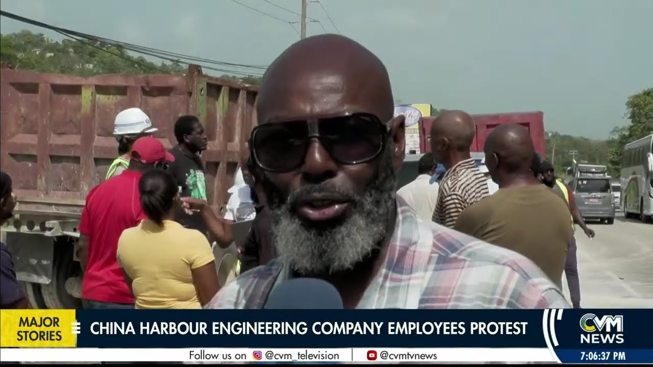 China Harbour Engineering Company Employees Protest  | @CVMTVNews | June 4, 2025