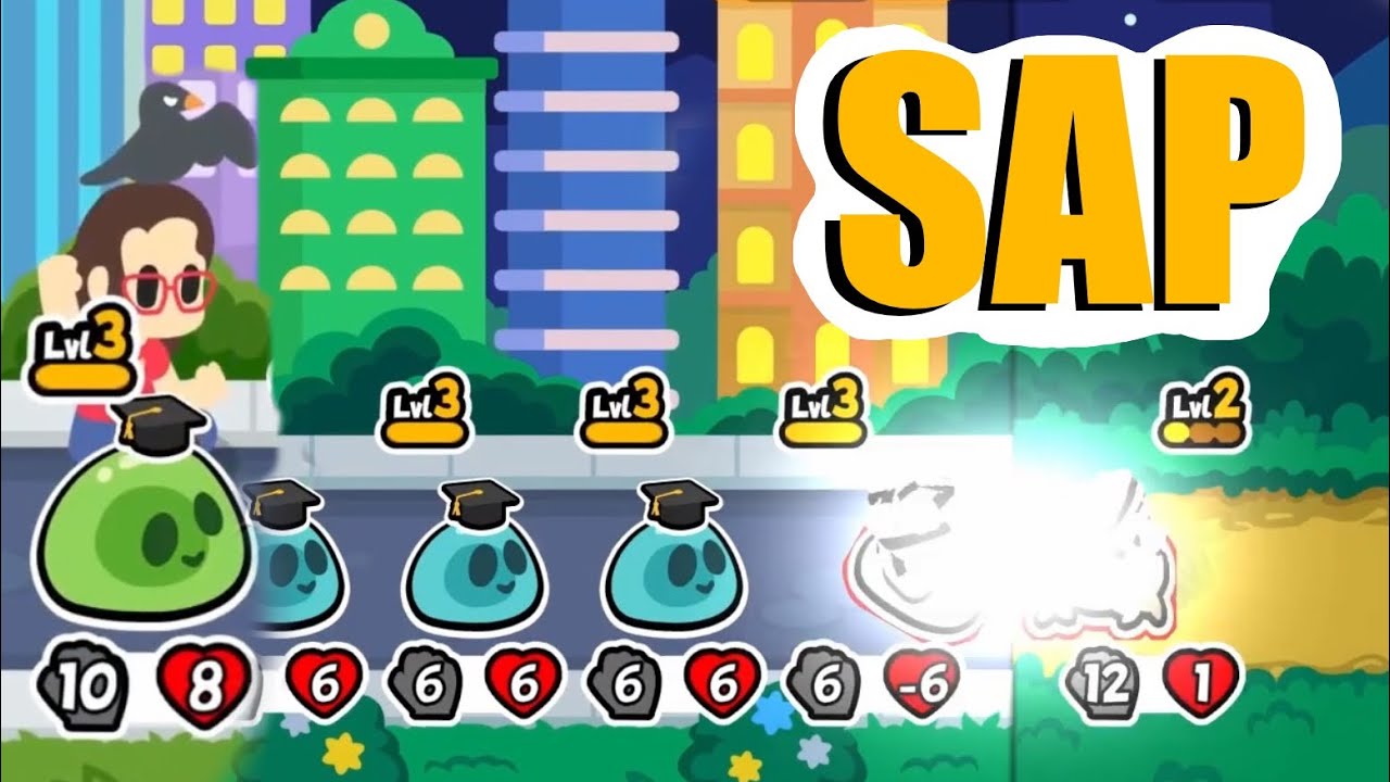 When Slime saves the day in Super Auto Pets
