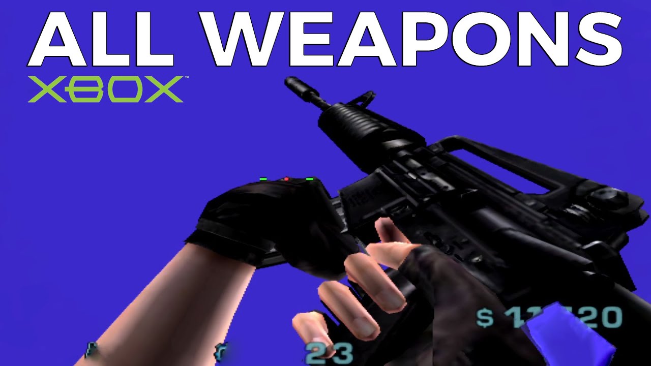 Counter-Strike Xbox - All Weapons