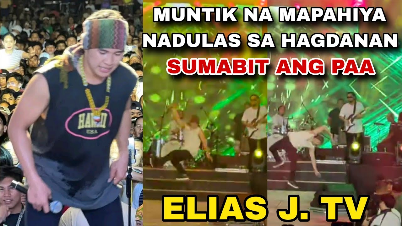 KAKAPASOK LANG! ELIAS J. TV MUNTIK NA MAPAHIYA NADULAS 