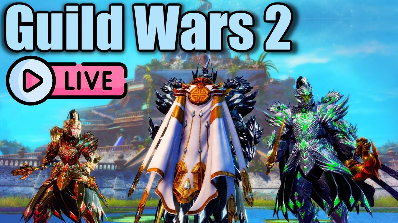 GUILD WARS 2 (Stream FR) : Départ nouveau perso ! Vous pouvez tester ce MMORPG gratuitement !