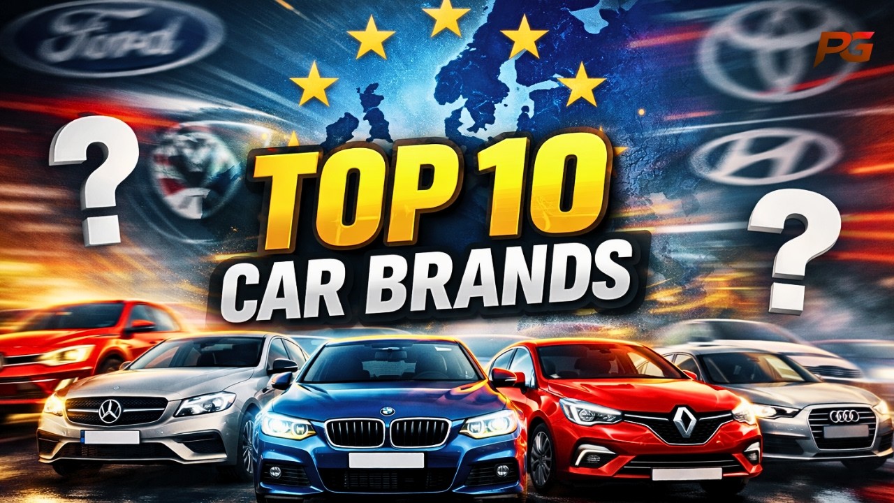 Top 10, Europe's best-selling Car brands (25-26)