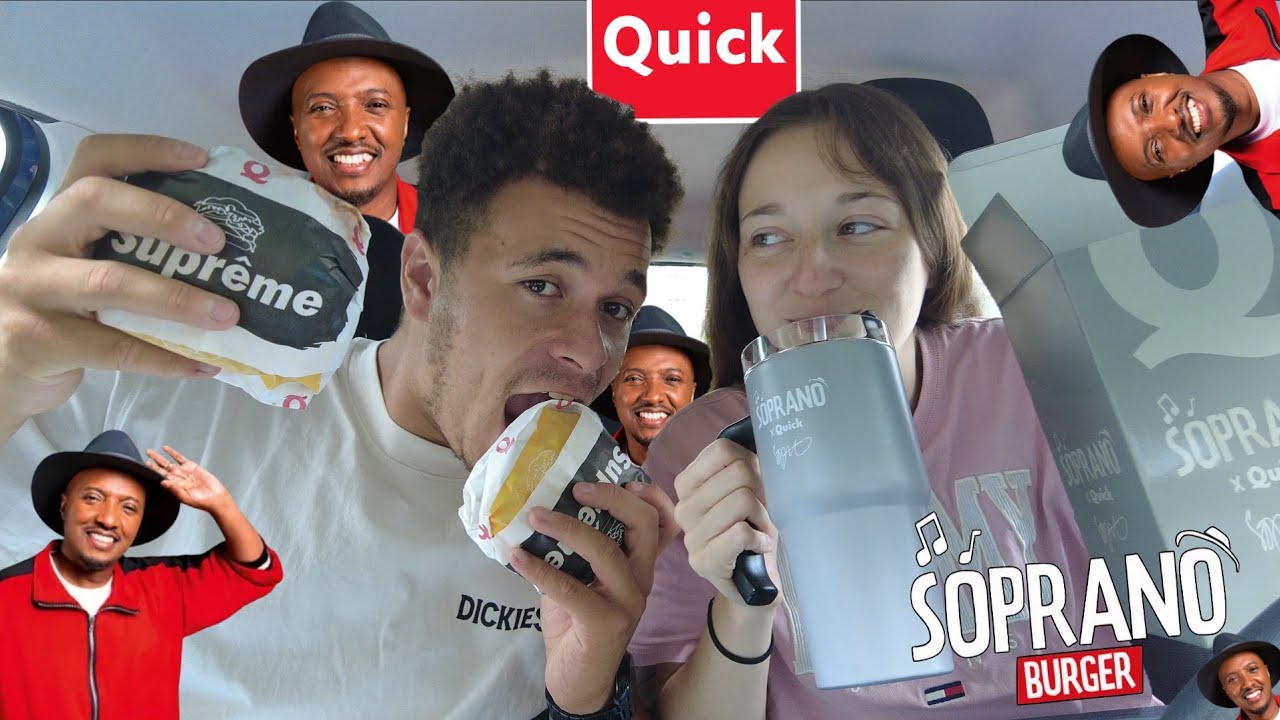 ON TESTE les SOPRANO BURGERS de chez QUICK !