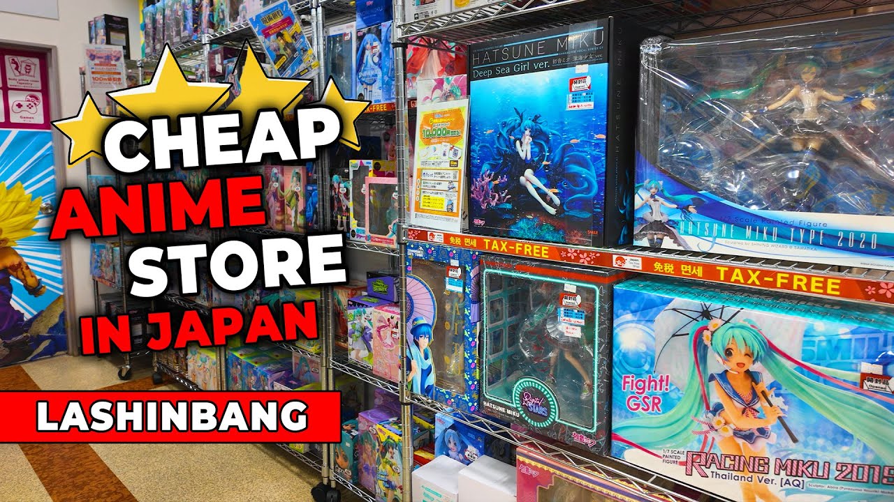 The BEST and CHEAPEST ANIME STORE in JAPAN 🤩 | Anime Figures, Merchandise, Lashinbang in Fukuoka