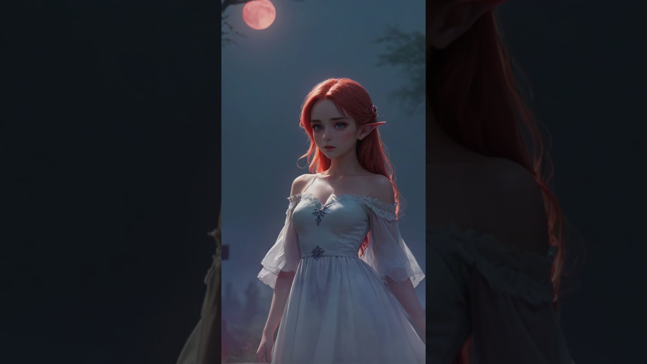 Elf in the Silent Graveyard 
