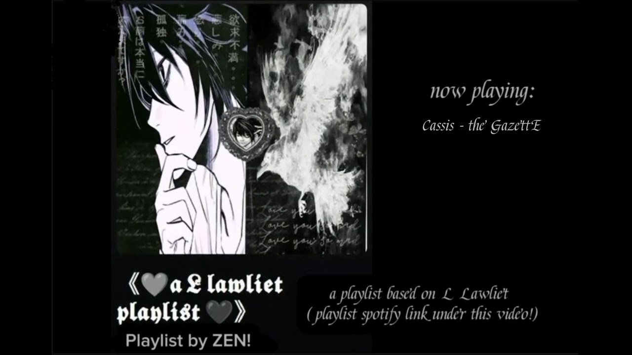 𝖆 𝖕𝖑𝖆𝖞𝖑𝖎𝖘𝖙 𝖇𝖆𝖘𝖊𝖉 𝖔𝖓 𝕷 𝖑𝖆𝖜𝖑𝖎𝖊𝖙 // 𝕯𝖊𝖆𝖙𝖍 𝕹𝖔𝖙𝖊