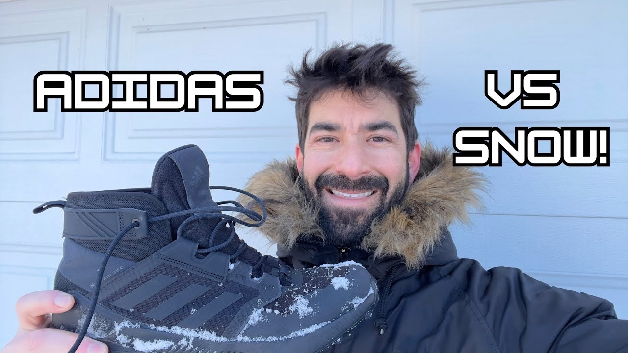 Shoveling Snow In Adidas Terrex Trailmakers! Winter Storm Blair Hits Southern Maryland!