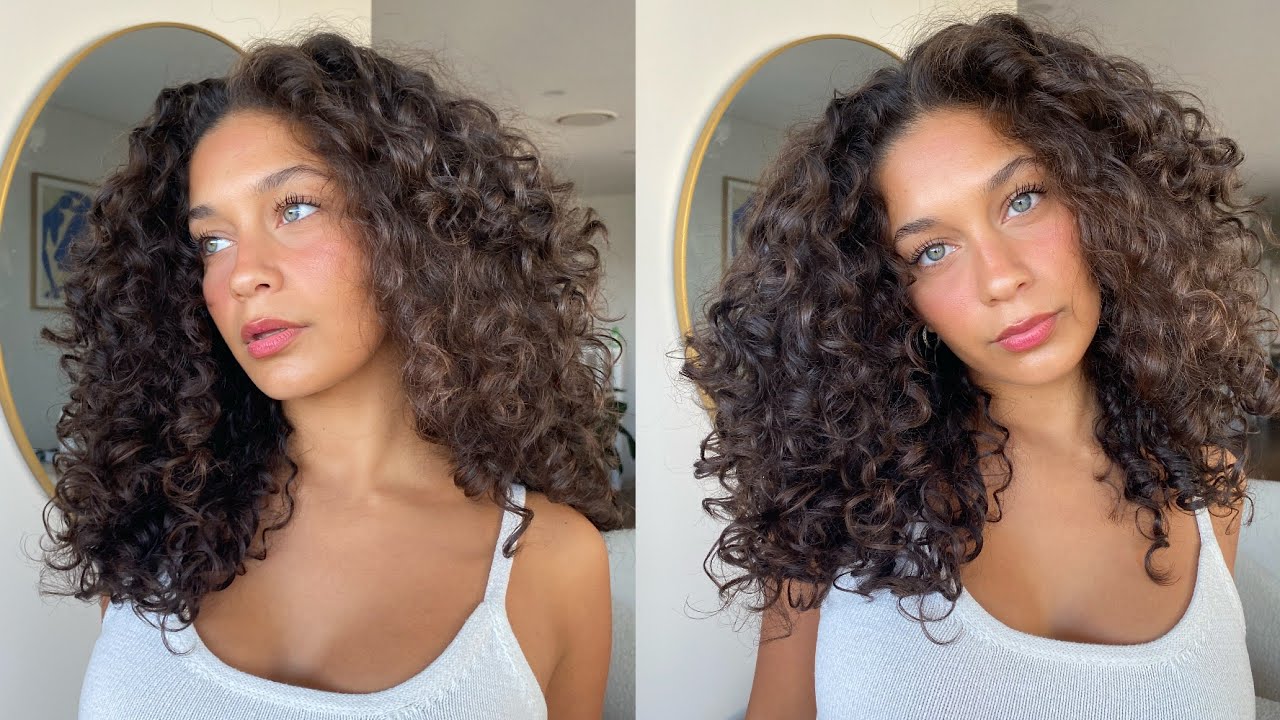 How to style short curly hair for fluffy voluminous locks!