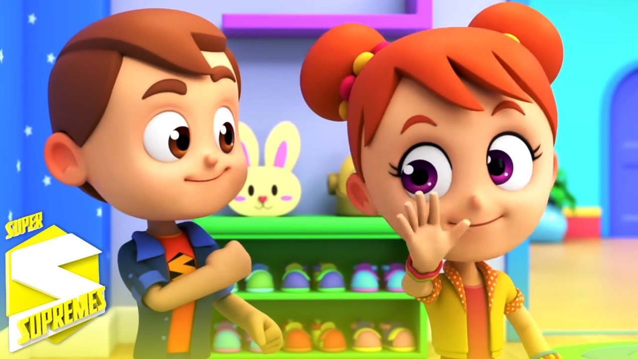 Si si cancion | Música para niños | Dibujos animados | Super Supremes Español | Videos educativos