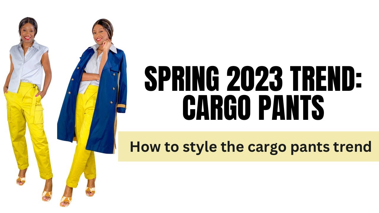 Spring 2023 trend: Cargo pants - How to style cargo pants and cargo jumpsuits