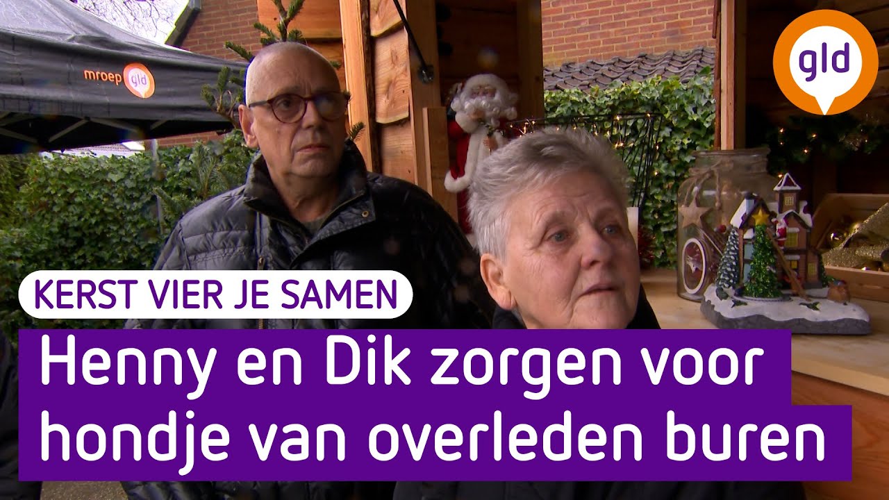 Henny en Dik zorgen voor hond van overleden buren: 'dat heb ik ze beloofd' - Kerst Vier Je Samen