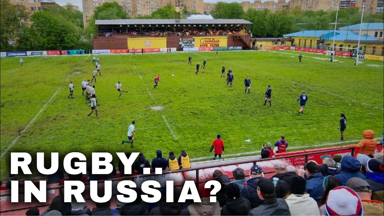 I Went to watch RUSSIAN RUGBY: Dynamo Moscow vs. Krasny Yar