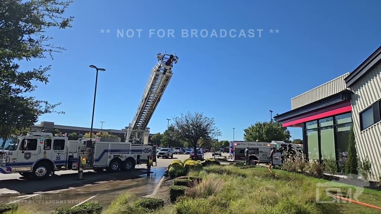 11-15-2024 Fort worth, tx  - 2 alarm fire damages newly opened restaurant