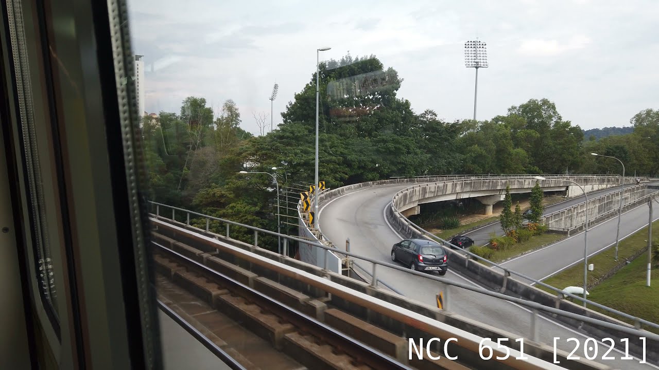 {Track View} LRT Sri Petaling Line - Ride From IOI Puchong Jaya To Bandar Tasik Selatan