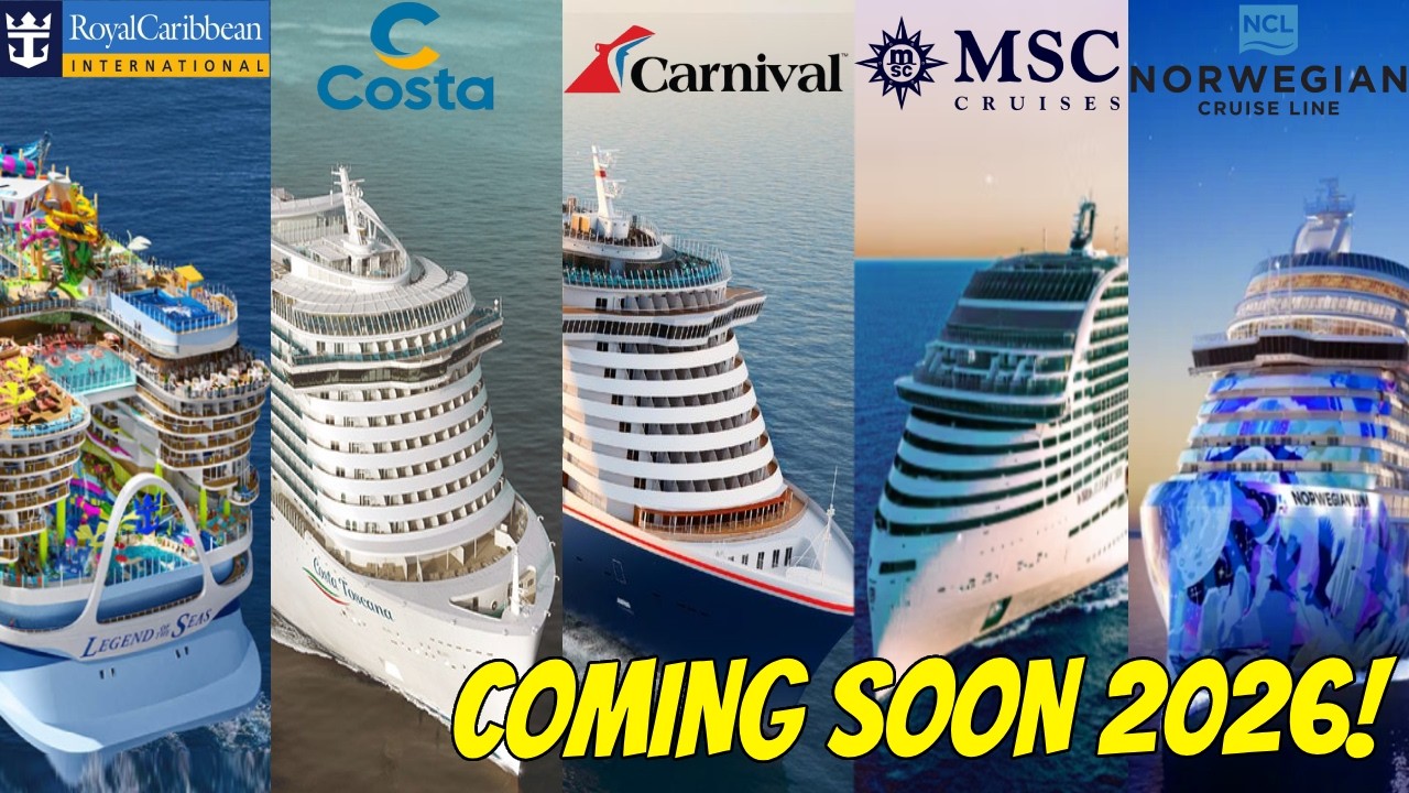 Every New MEGA Cruise Ship RANKED upcoming in 2026!