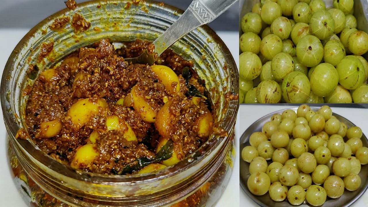 Рецепт приготовления маринованного крыжовника, который хранится годами | Amle ka Achar | Рецепт м...